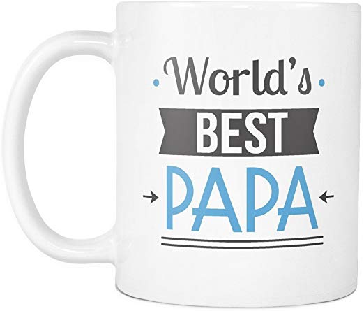 Best Papa Mug - Best Papa Ever Mug - Father_s Day Gift - 12oz Coffee Mug